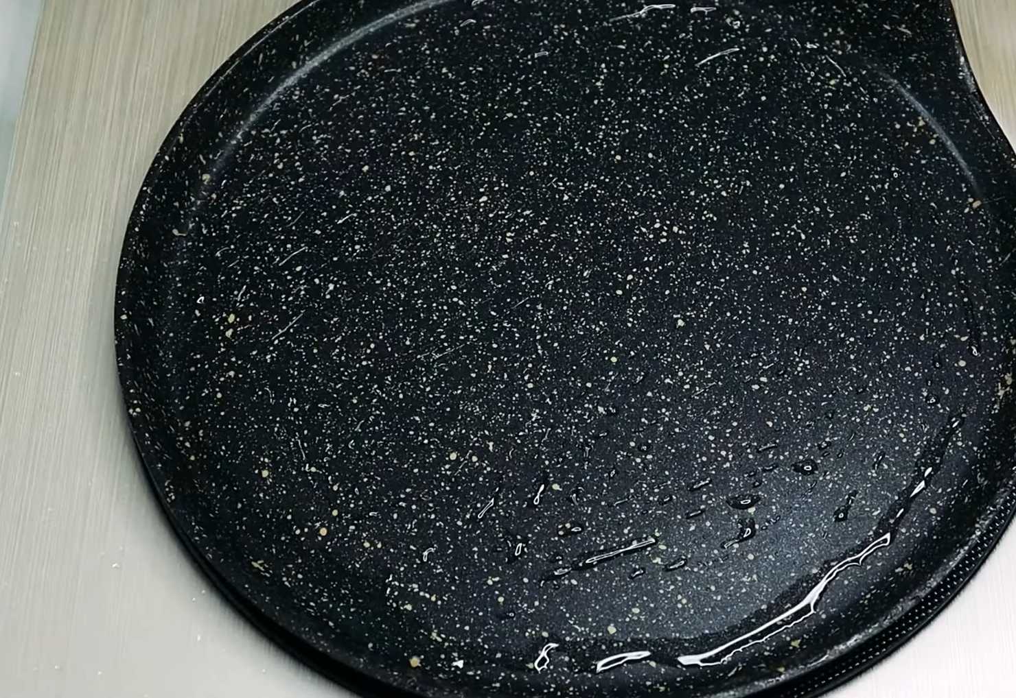 Crêpes aux œufs et aux oignons verts - Étape 7