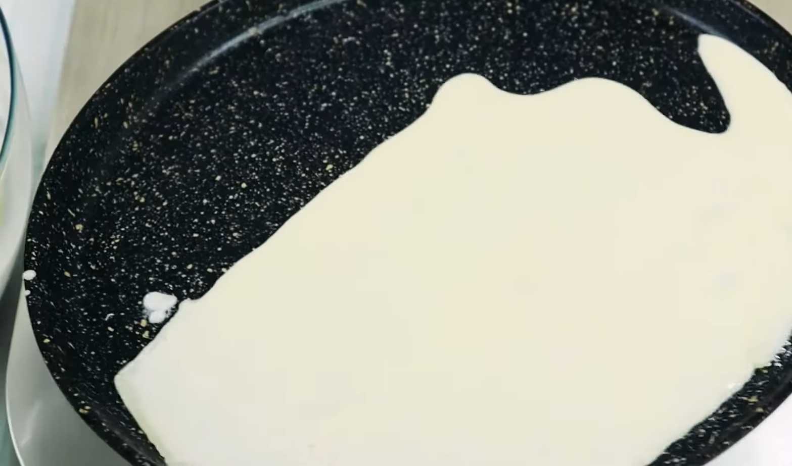 Crêpes aux œufs et aux oignons verts - Étape 8