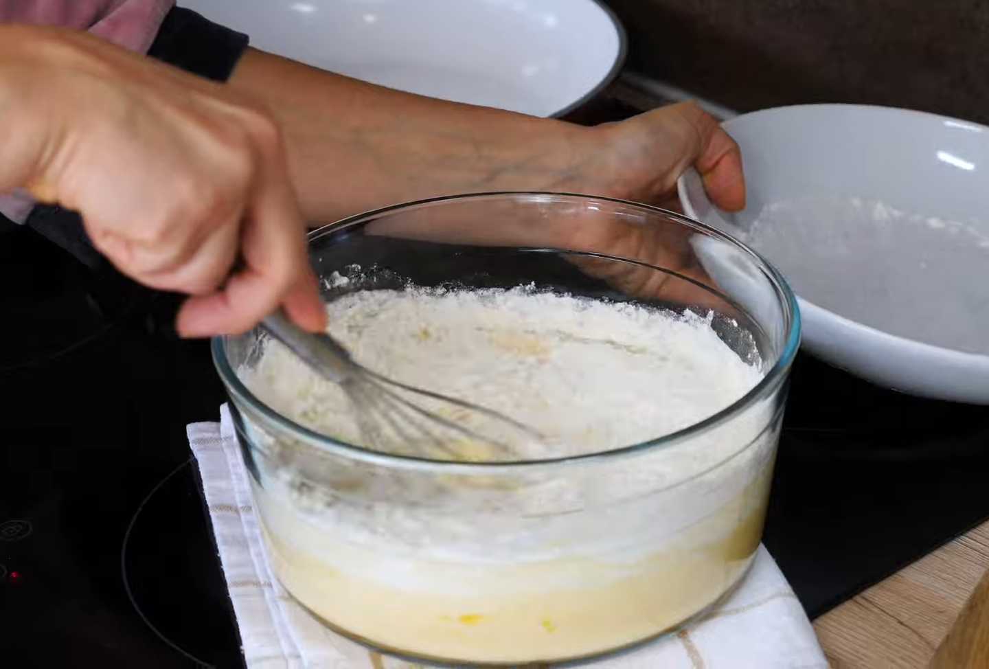 Crêpes aux champignons et au fromage - Étape 3