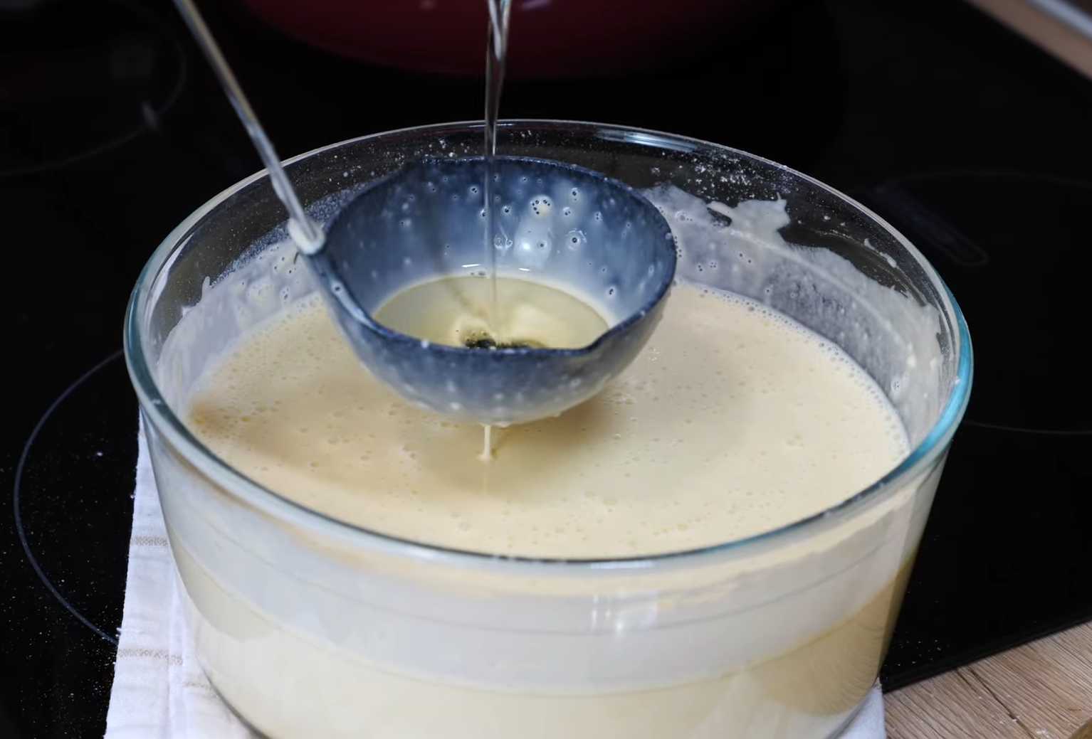 Crêpes aux champignons et au fromage - Étape 5