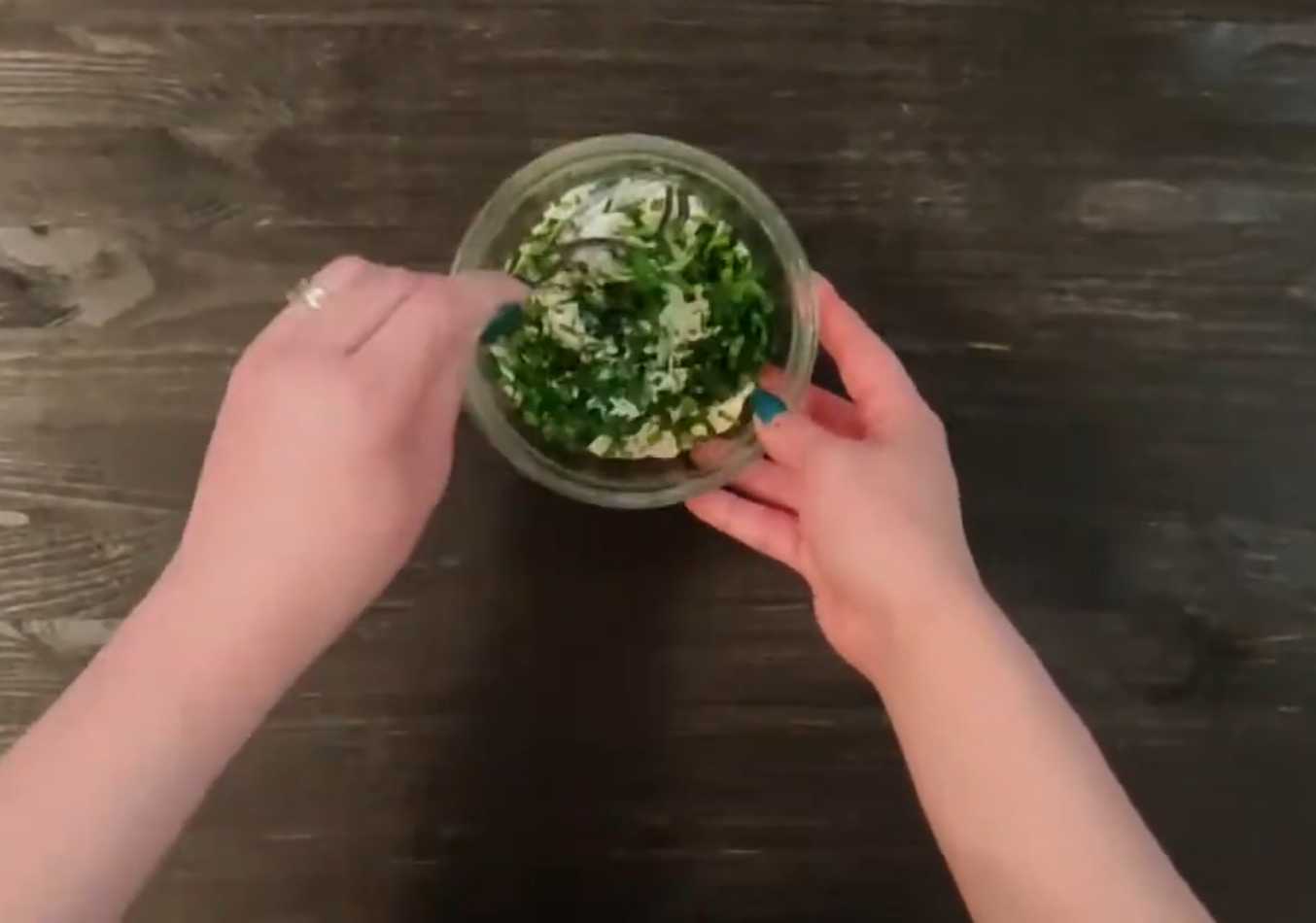 Crêpes au saumon, au fromage frais et au concombre - Étape 8