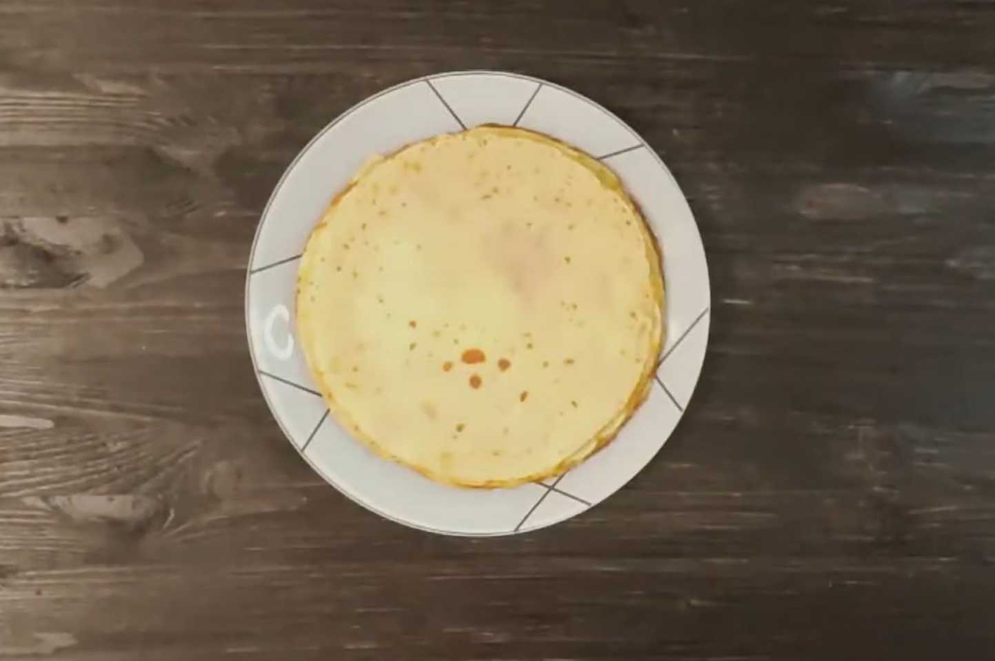 Crêpes au saumon, au fromage frais et au concombre - Étape 7