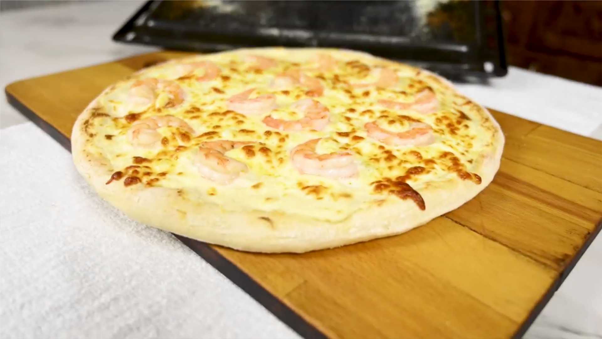 Pizza aux fruits de mer - Étape 13