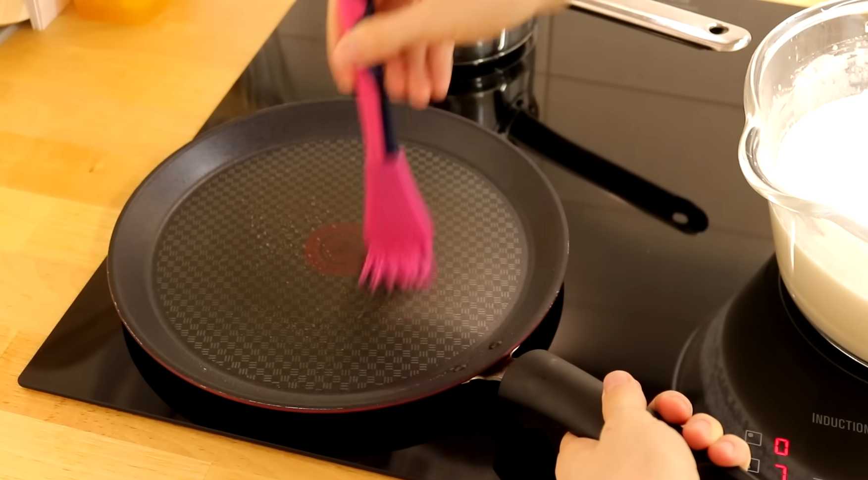 Crêpes à la levure sèche et au lait - Étape 8