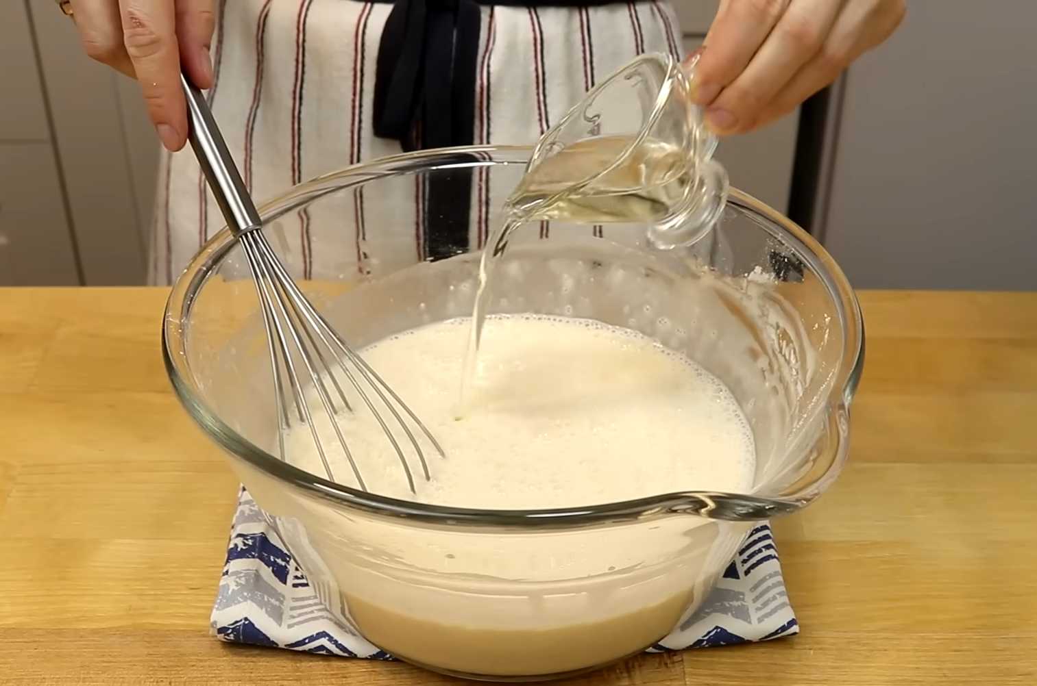 Crêpes à la levure sèche et au lait - Étape 6