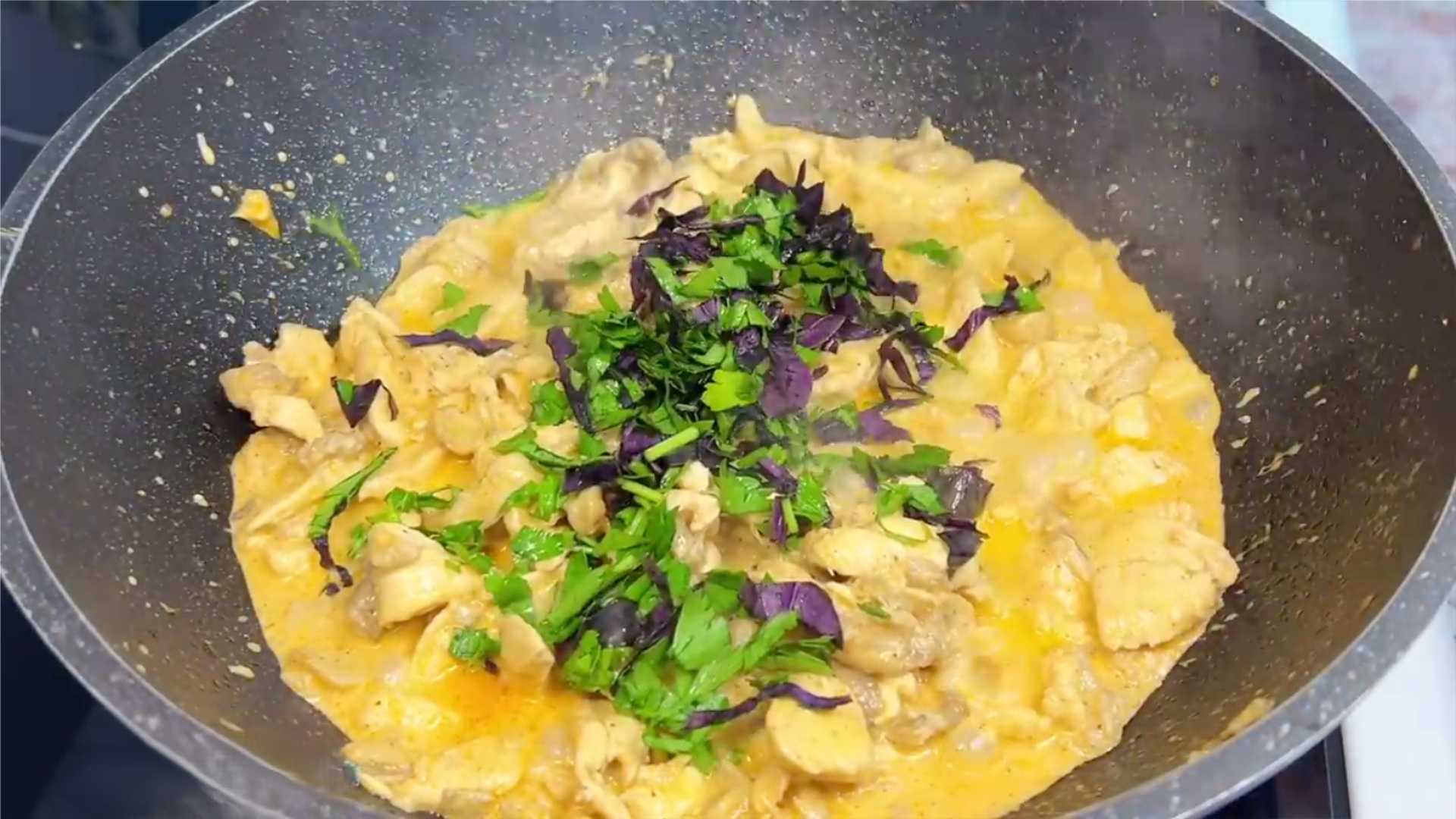 Pizza au poulet - Étape 12