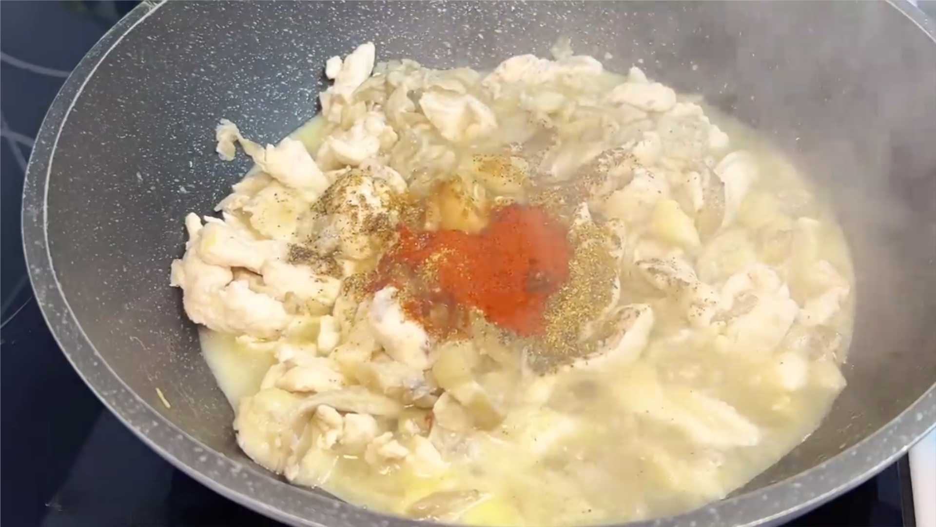 Pizza au poulet - Étape 10