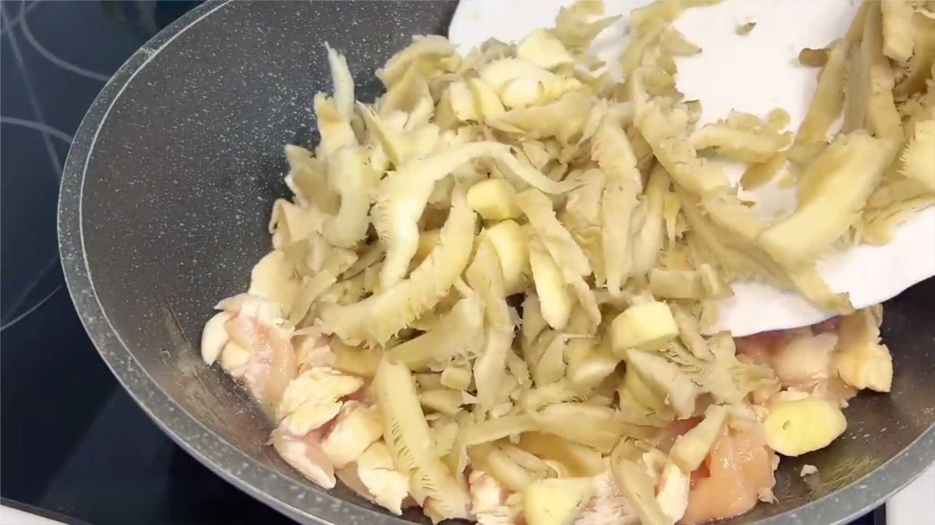 Pizza au poulet - Étape 9