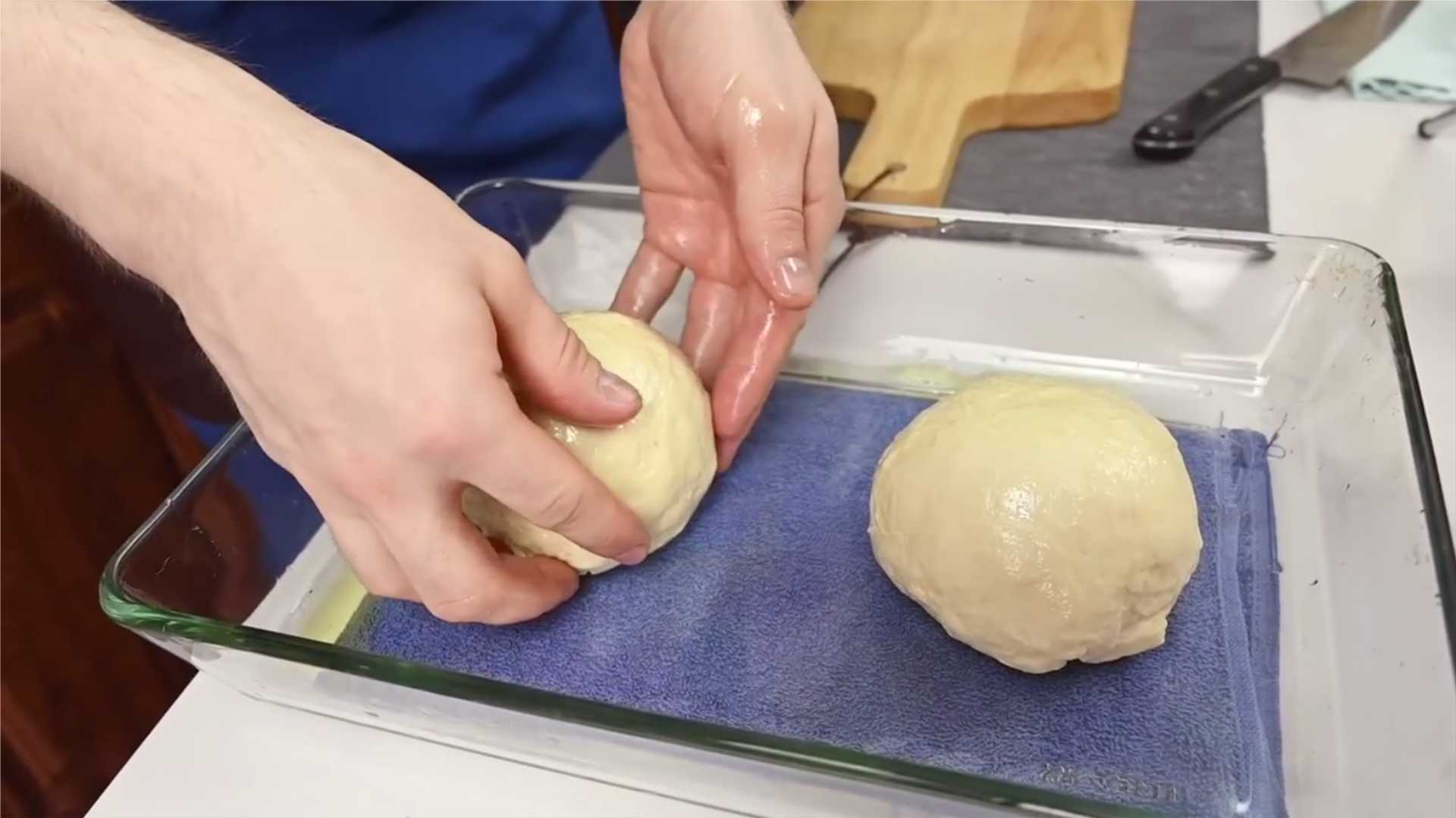 Pâte à pizza levée - Étape 7