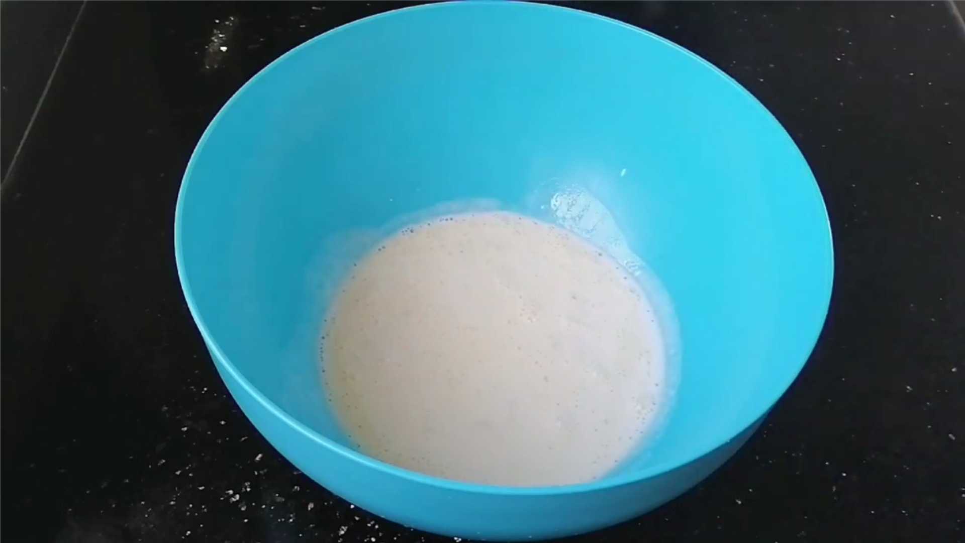 Pâte à pizza sans levure - Étape 2