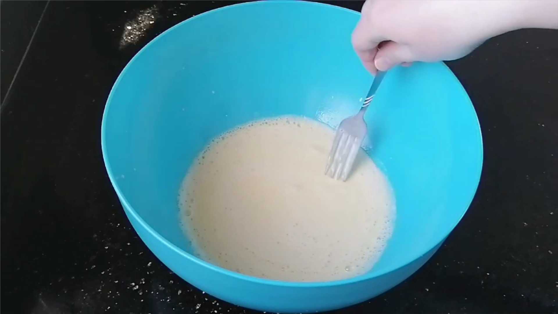 Pâte à pizza sans levure - Étape 4