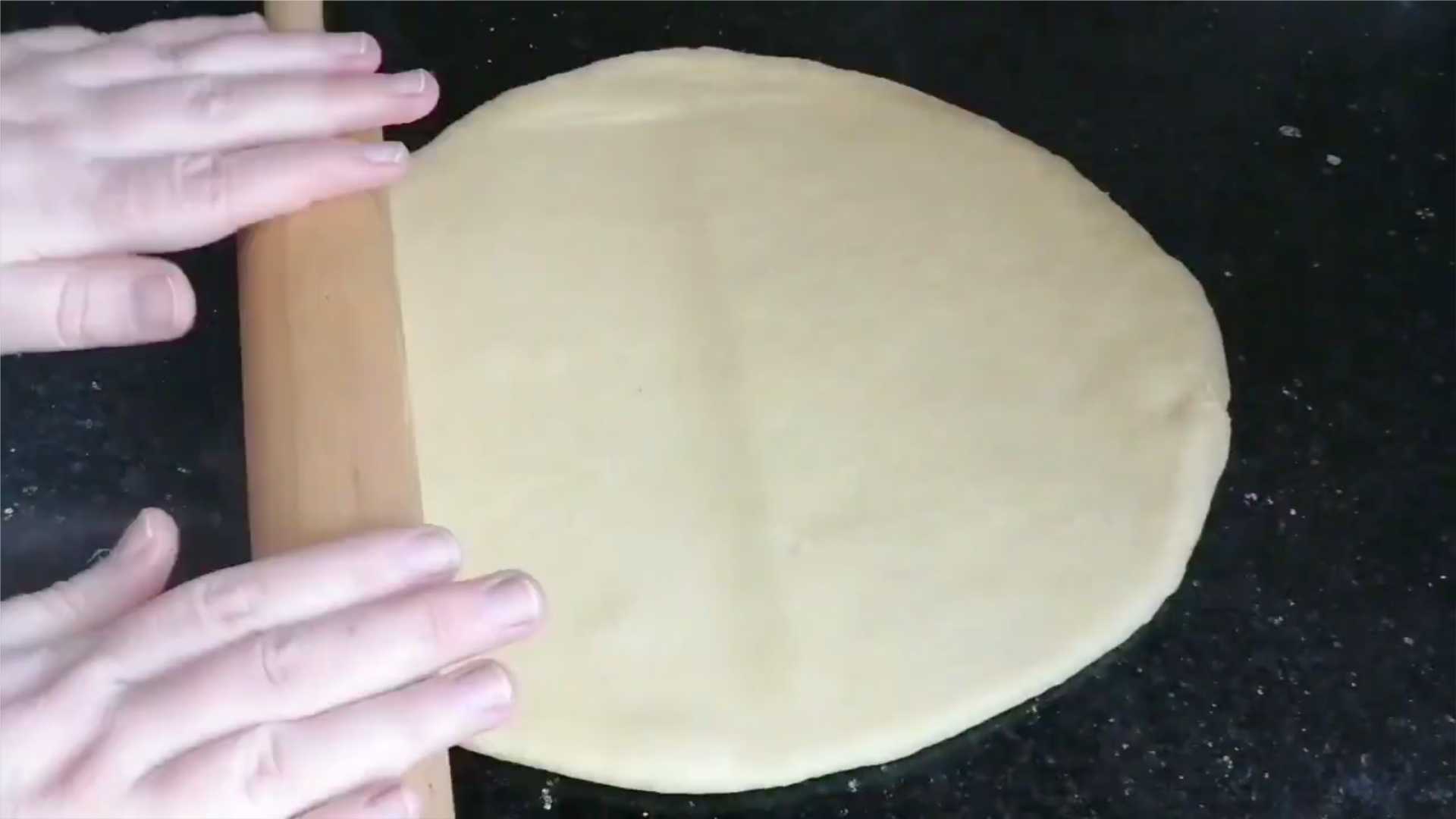 Pâte à pizza sans levure - Étape 9