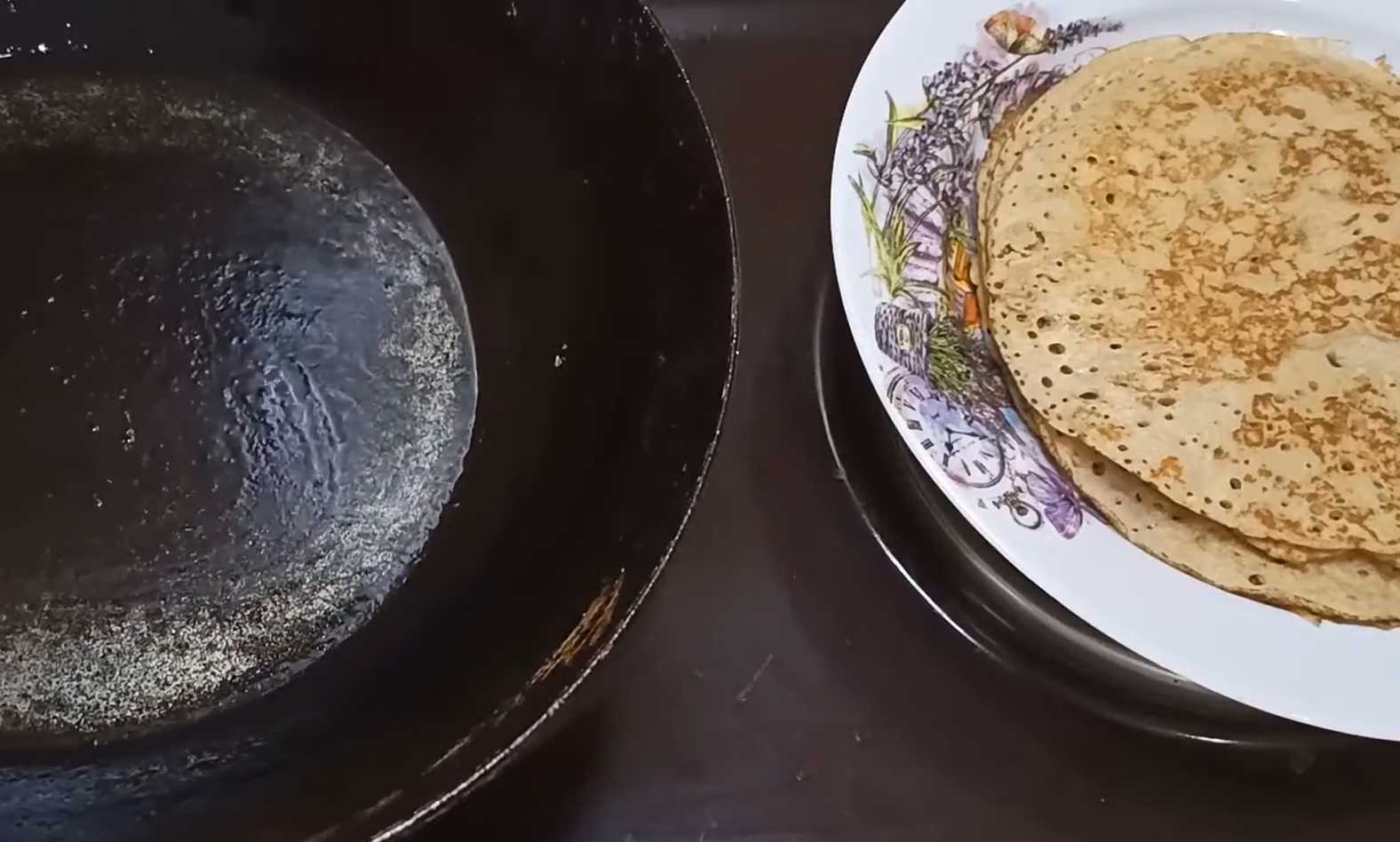 Crêpes de sarrasin au kéfir - Étape 4