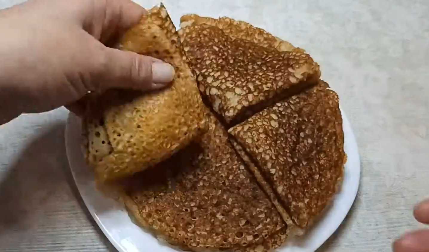 Crêpes de sarrasin au kéfir - Étape 9