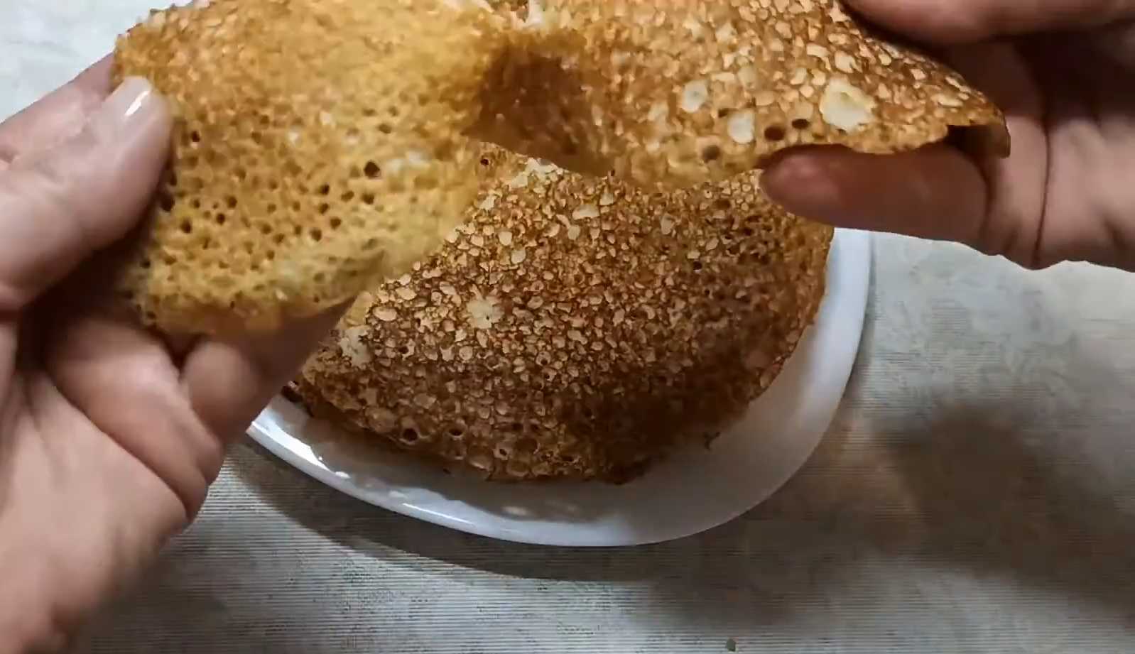 Crêpes de sarrasin au kéfir - Étape 10