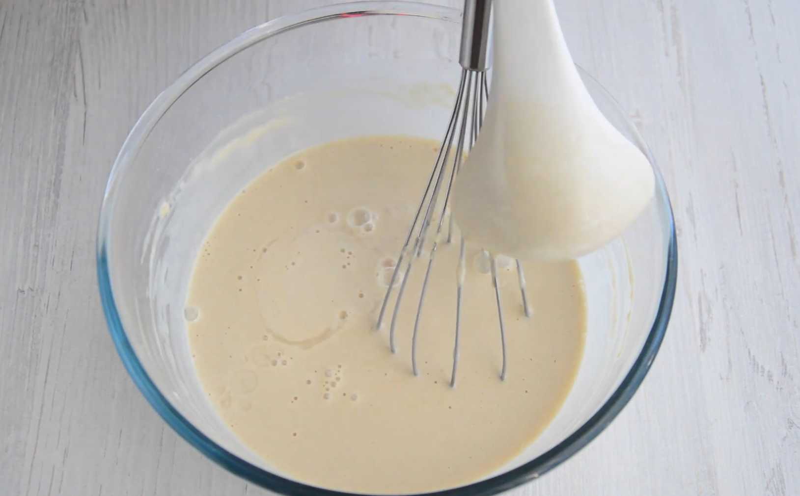 Crêpes au kéfir de blé entier - Étape 5