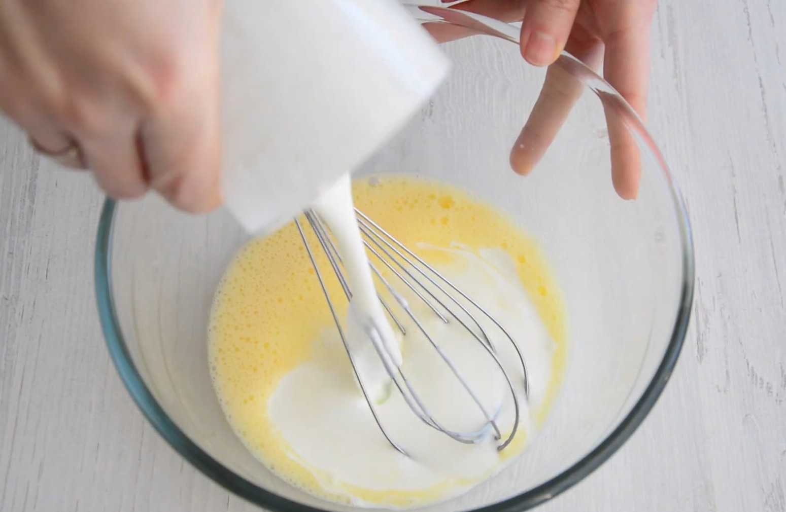 Crêpes au kéfir de blé entier - Étape 2