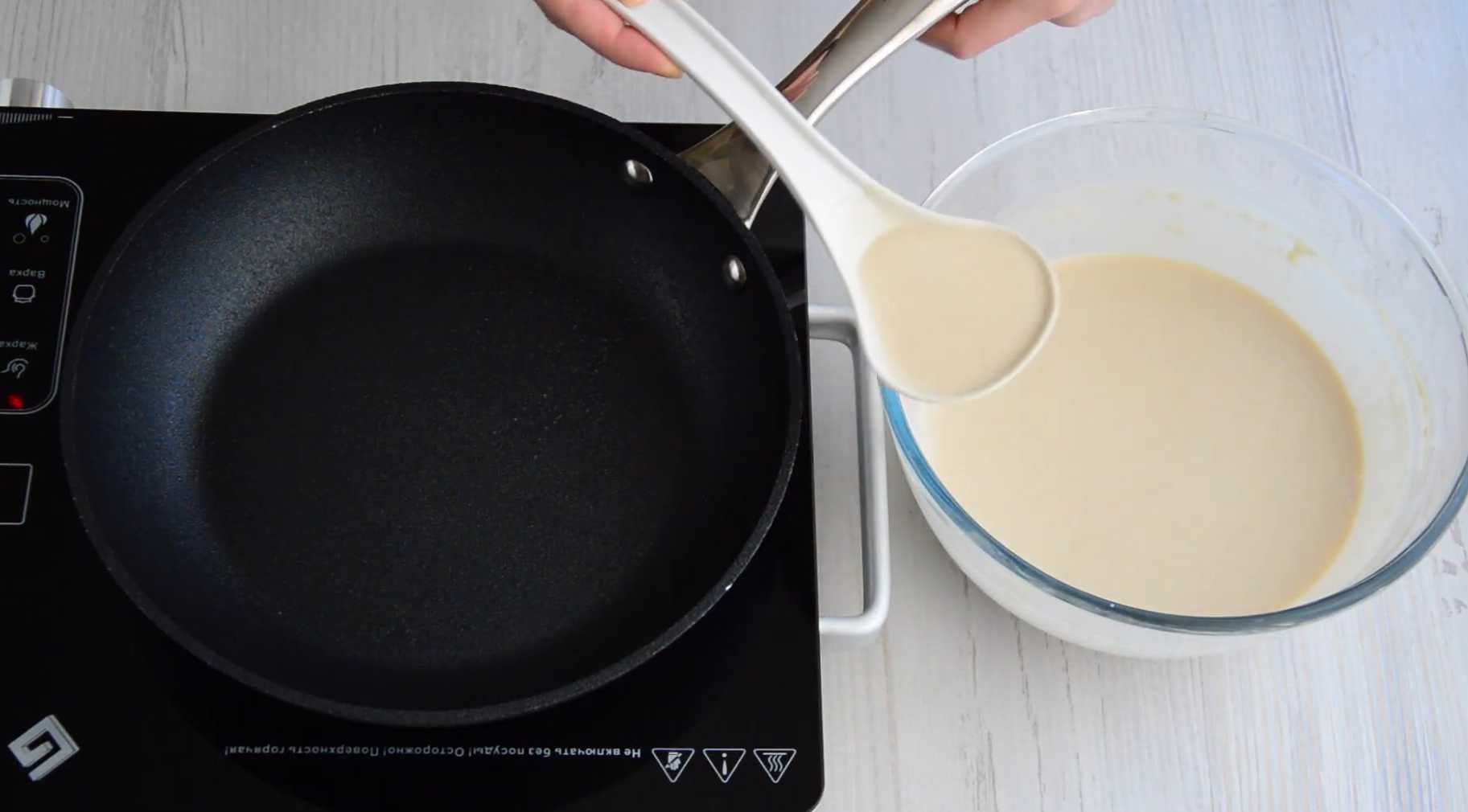 Crêpes au kéfir de blé entier - Étape 7