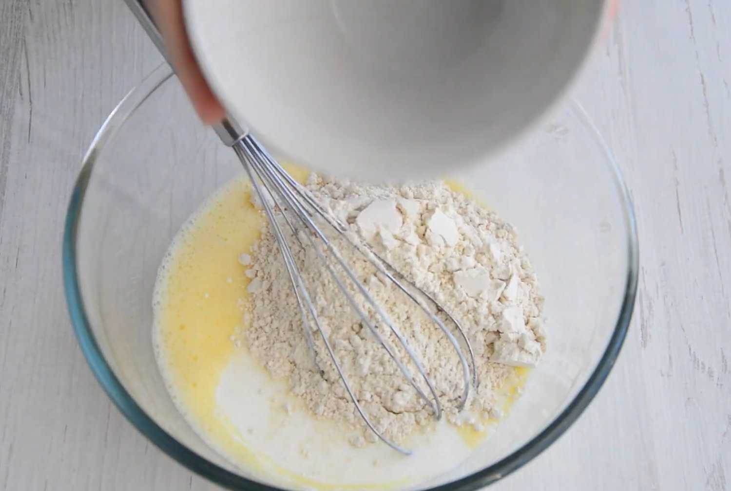 Crêpes au kéfir de blé entier - Étape 3