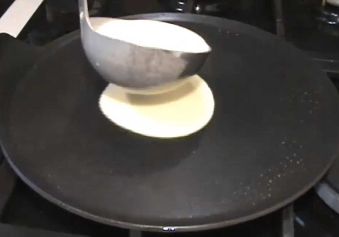 Crêpes à la mayonnaise - Étape 8