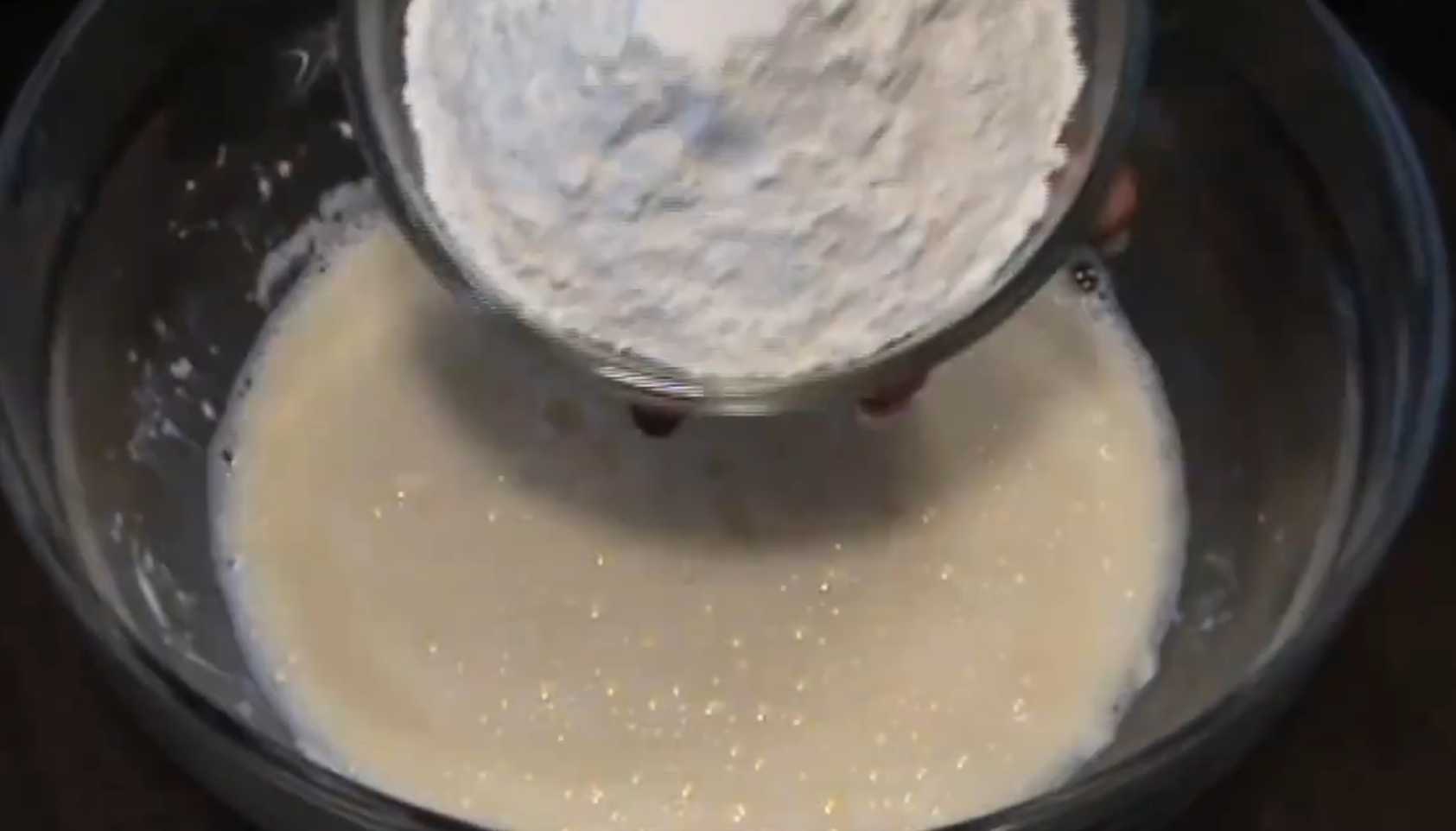 Crêpes à la mayonnaise - Étape 5