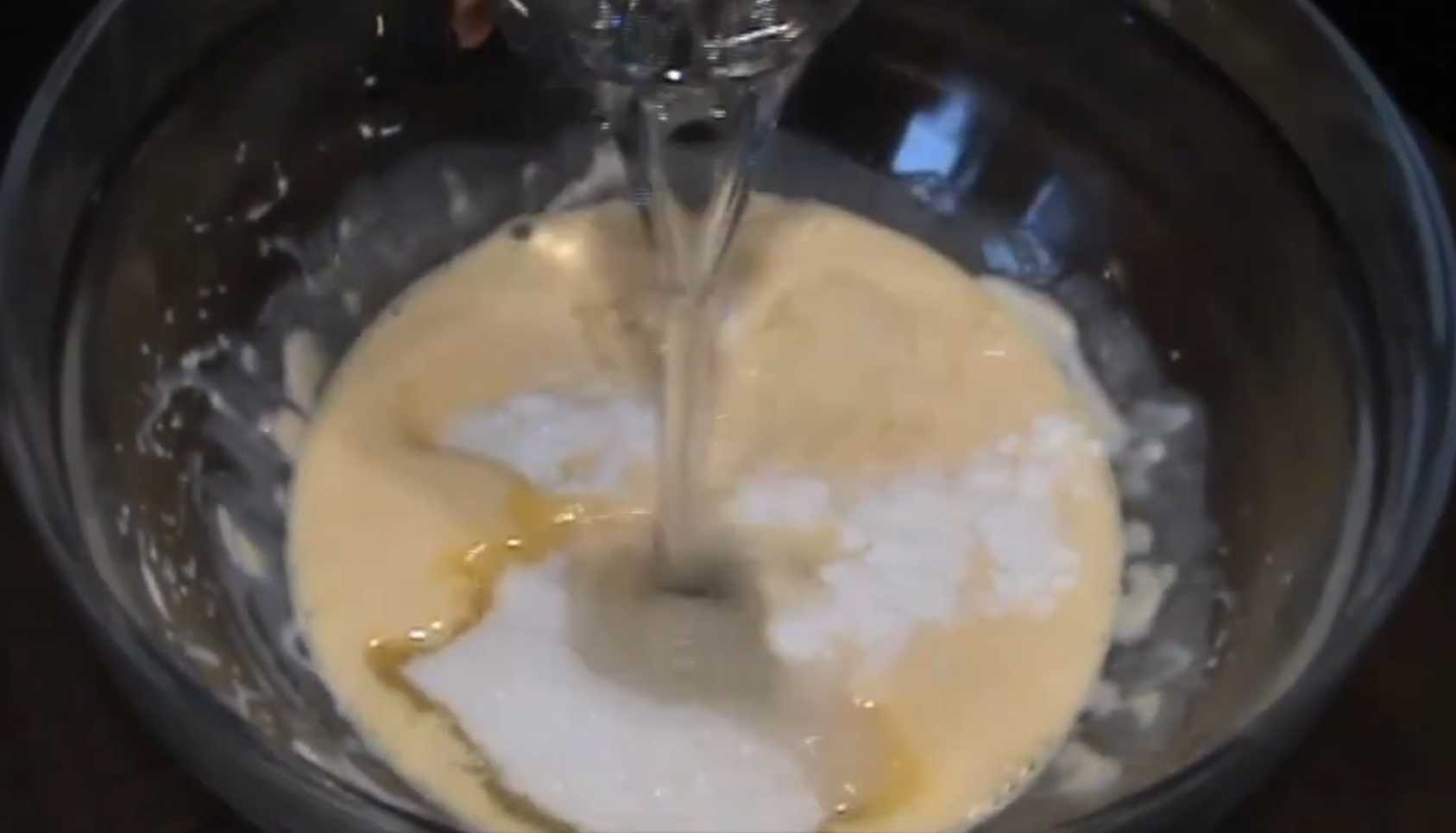 Crêpes à la mayonnaise - Étape 4