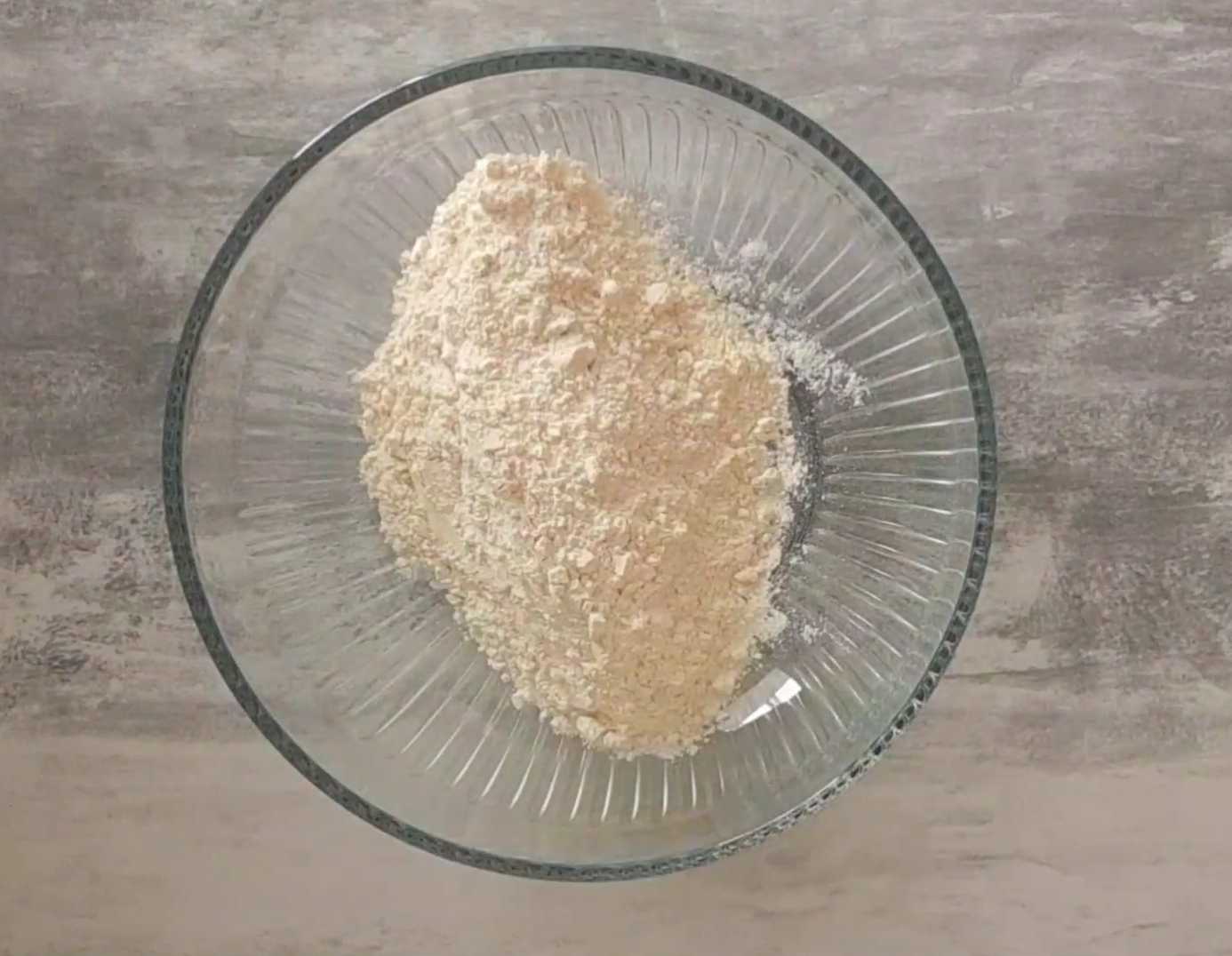 Crêpes à la citrouille pour le Carême - Étape 1