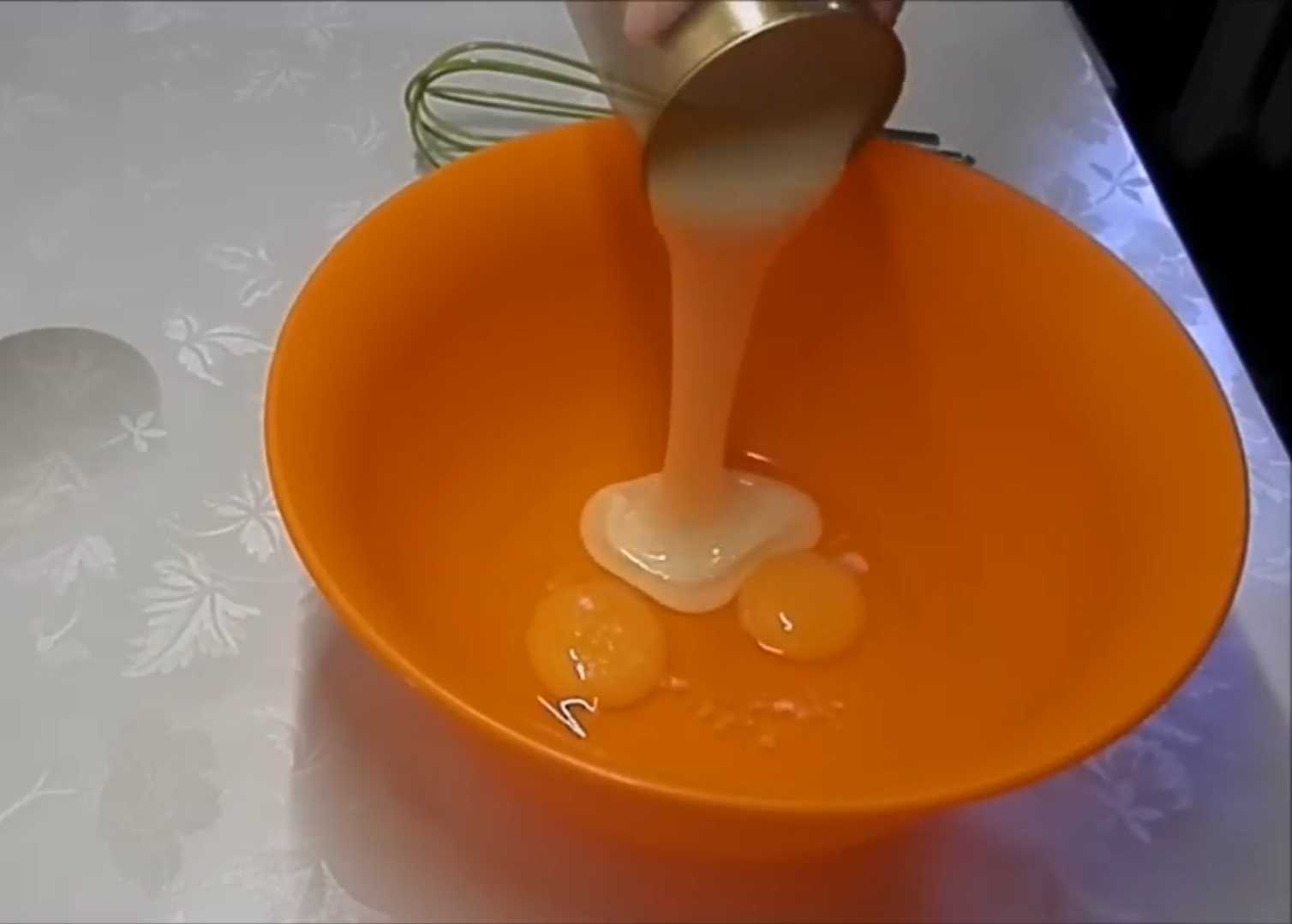 Crêpes au lait concentré - Étape 2