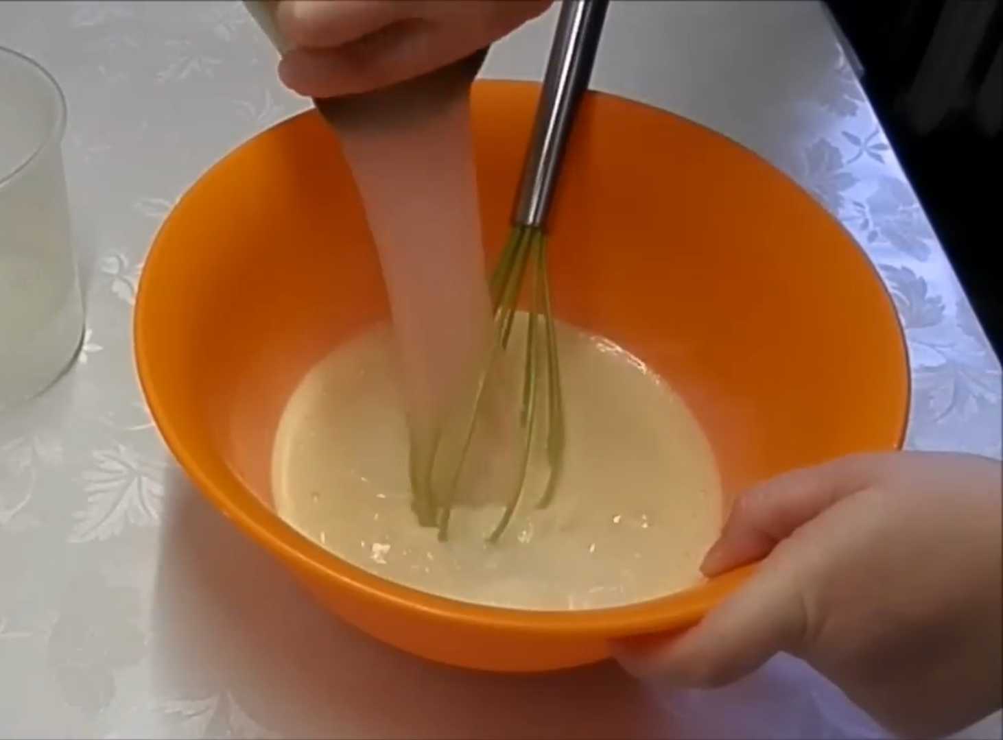 Crêpes au lait concentré - Étape 3