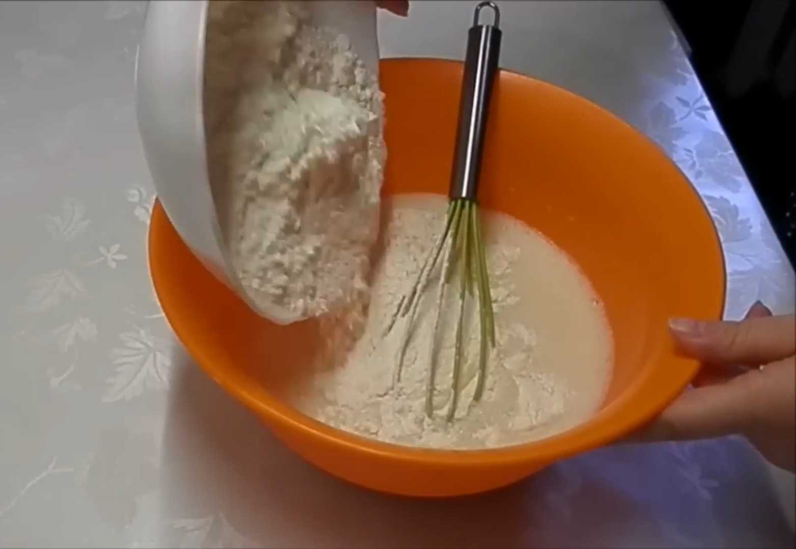 Crêpes au lait concentré - Étape 4