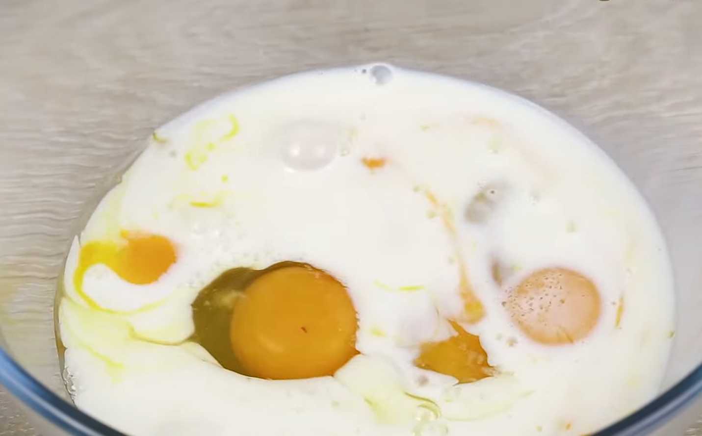 Crêpes de maïs au lait - Étape 2