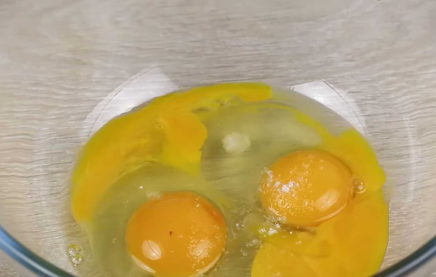 Crêpes de maïs au lait - Étape 1