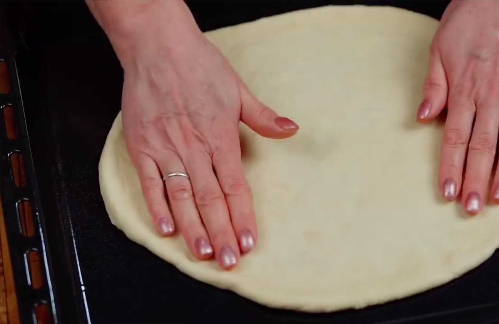 Pizza au four avec viande hachée - Étape 11