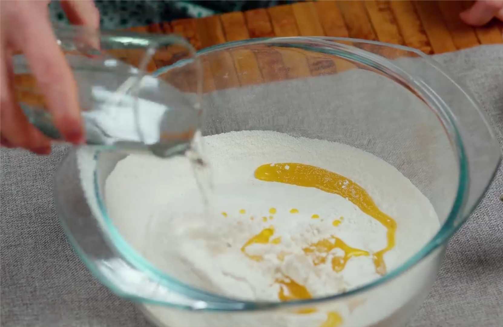 Pizza au four avec viande hachée - Étape 2