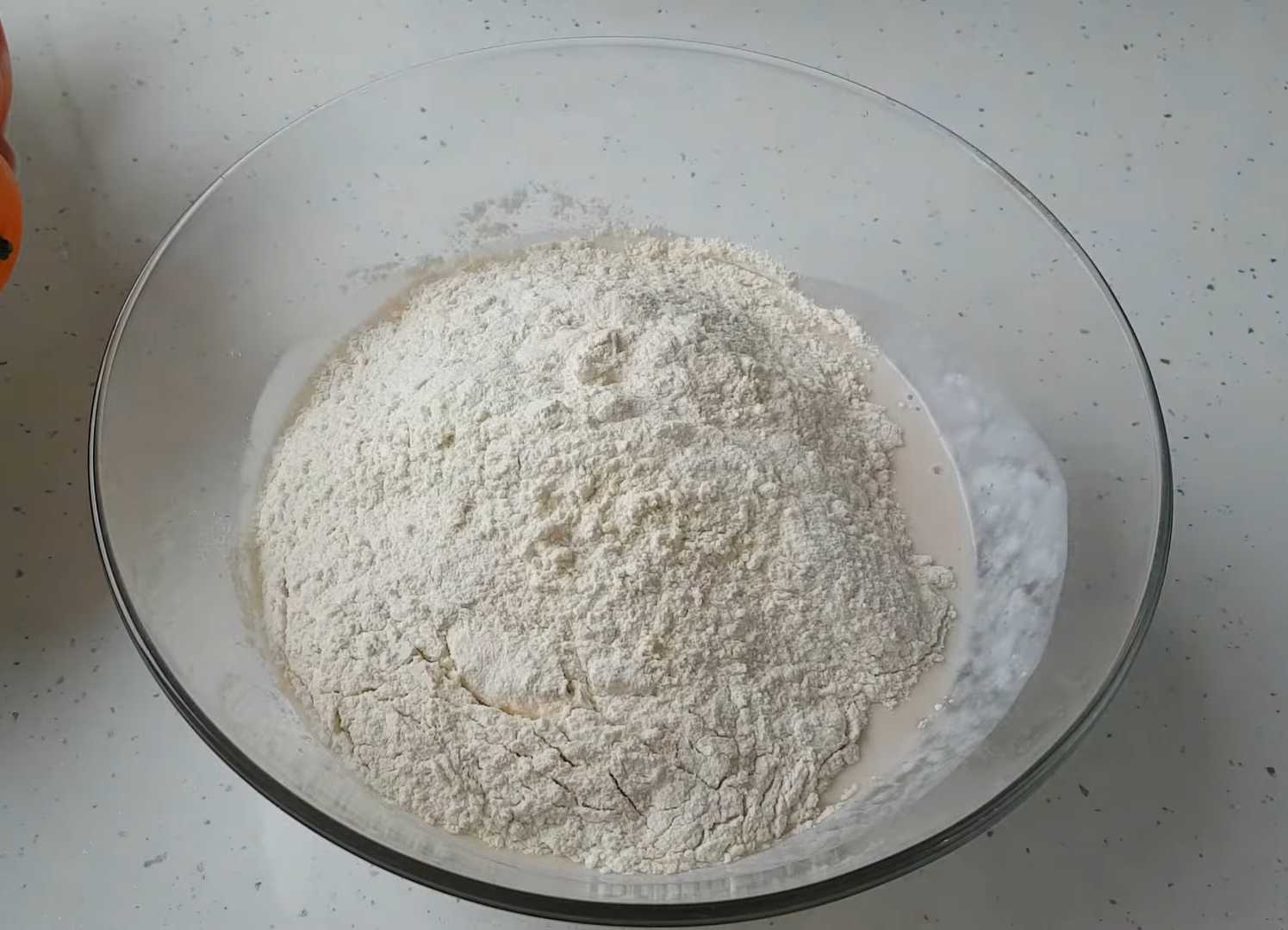 Crêpes avec yaourt à boire - Étape 3