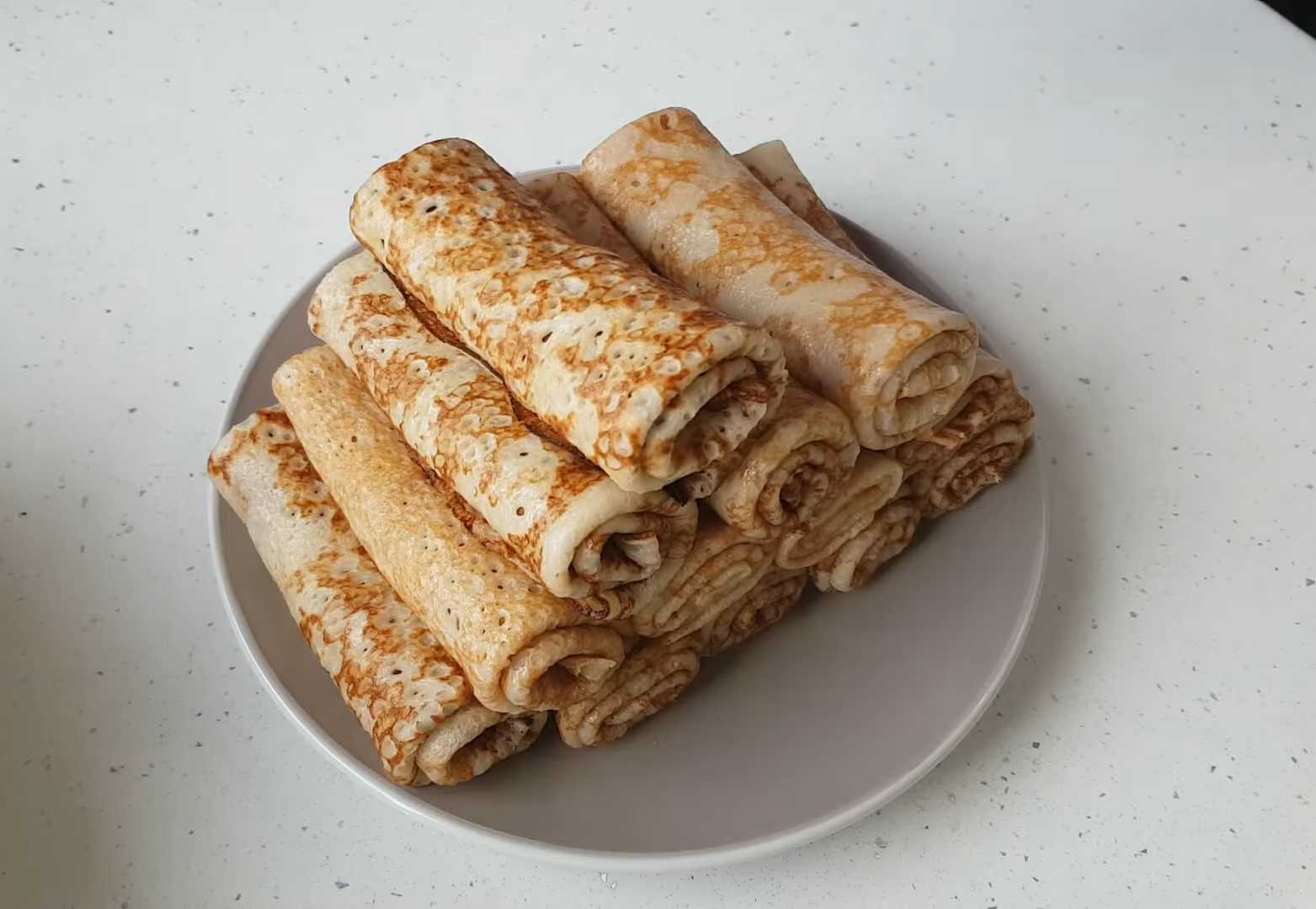 Crêpes avec yaourt à boire - Étape 11