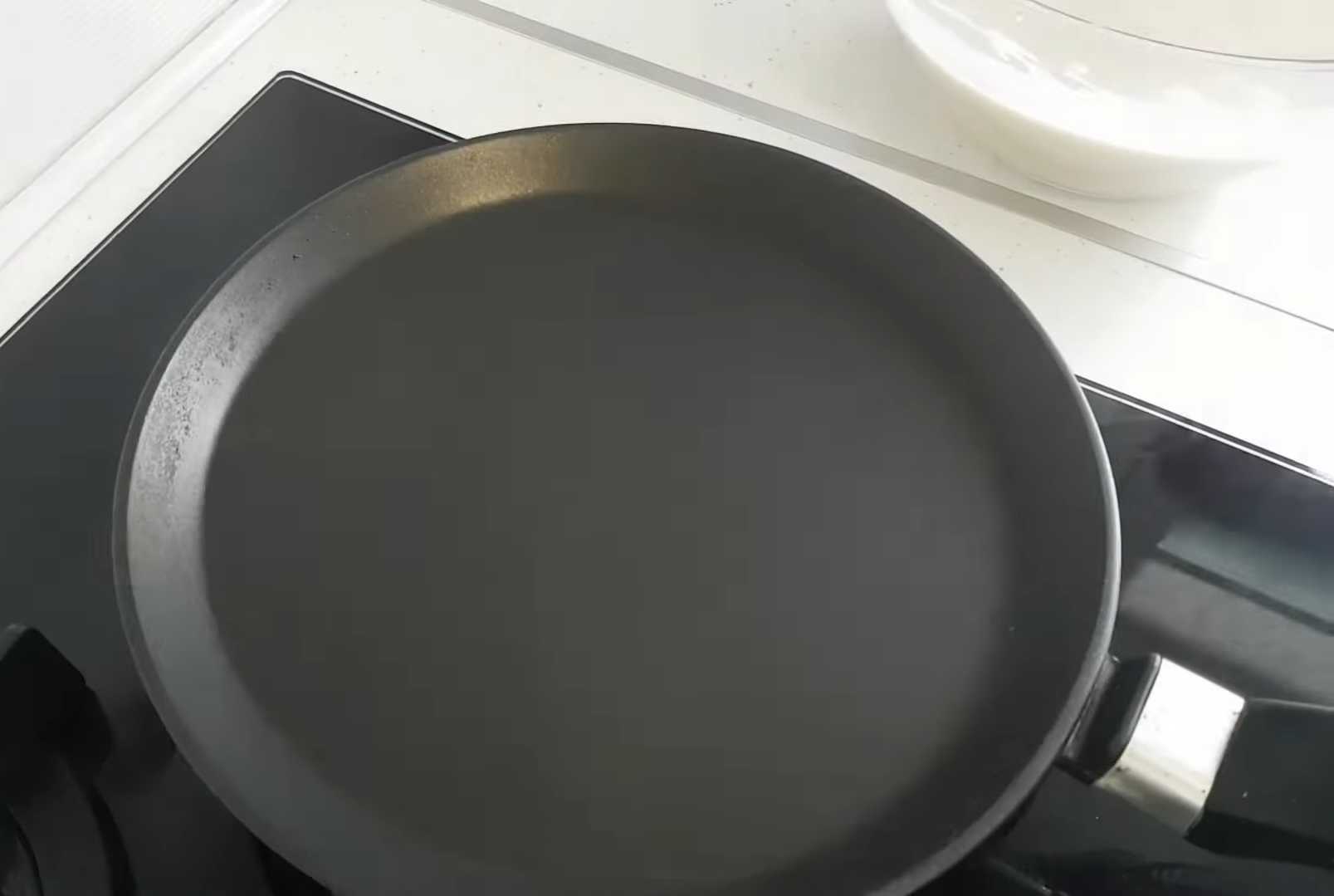 Crêpes avec yaourt à boire - Étape 7