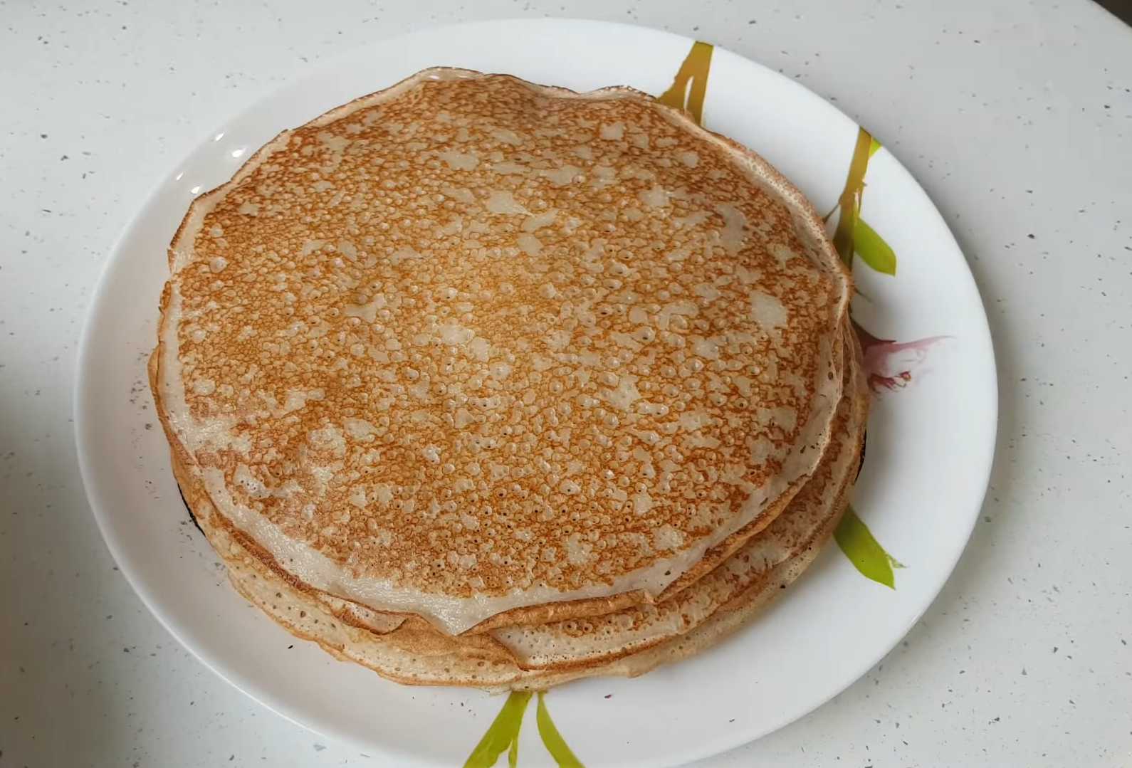 Crêpes avec yaourt à boire - Étape 9