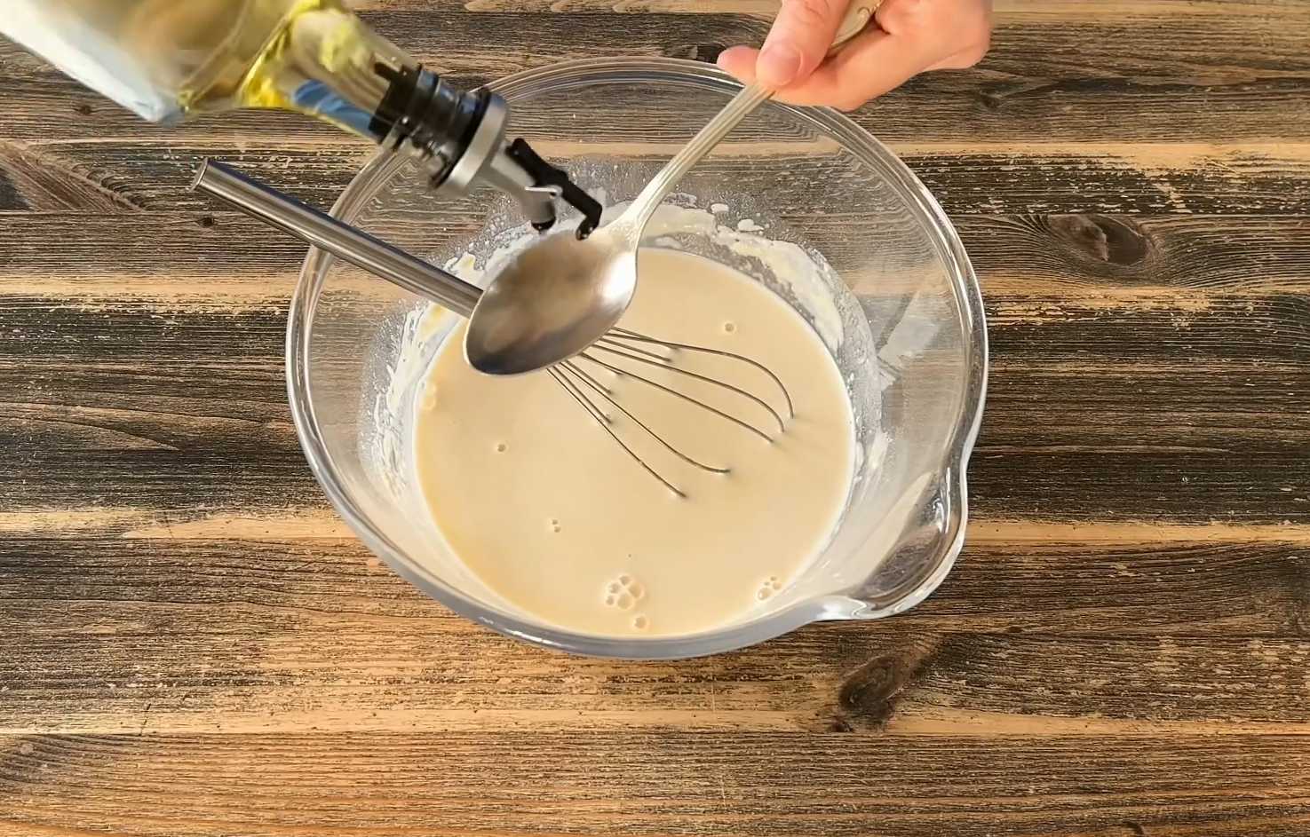Crêpes au lait sans lactose - Étape 4