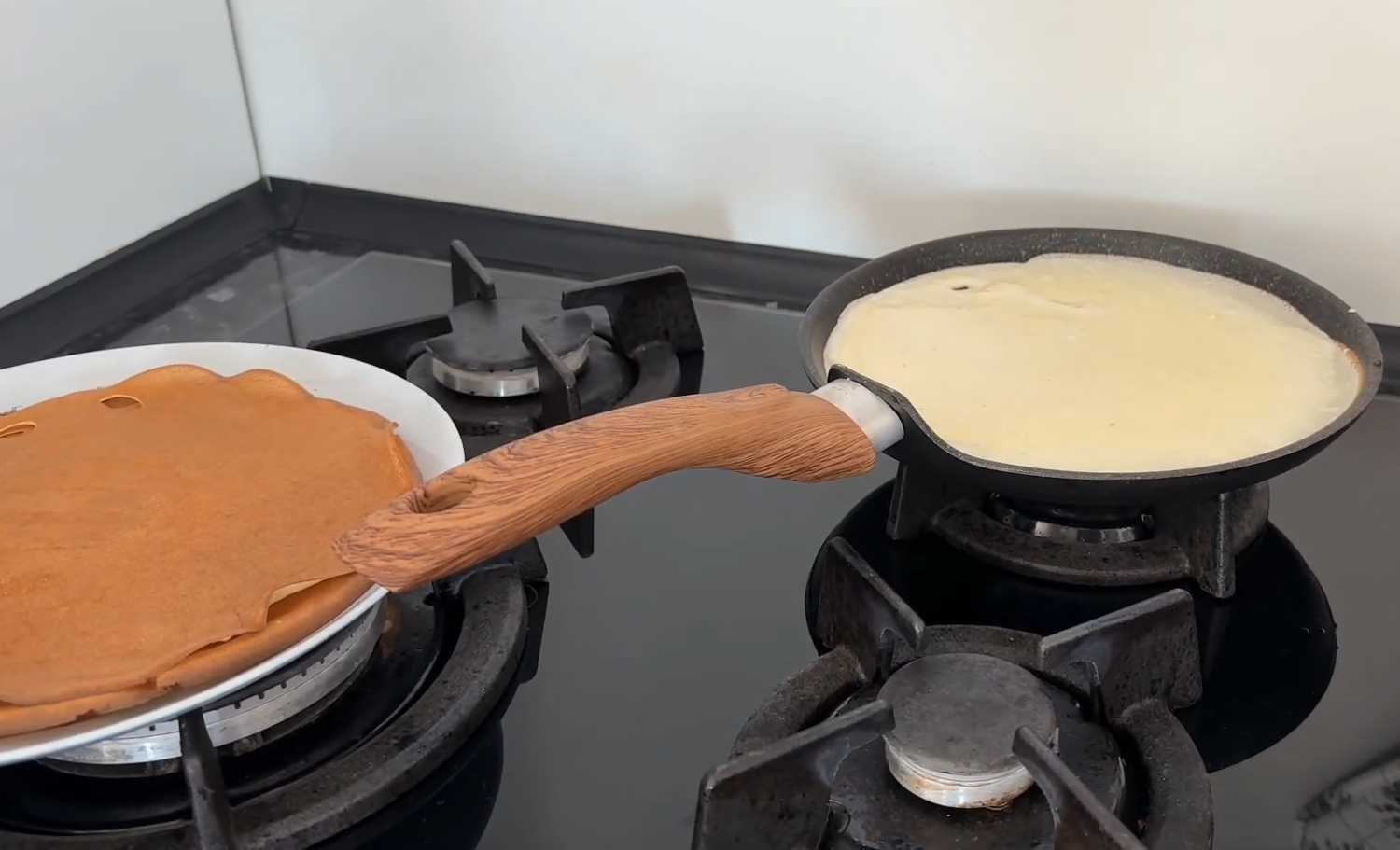 Crêpes au lait sans lactose - Étape 7