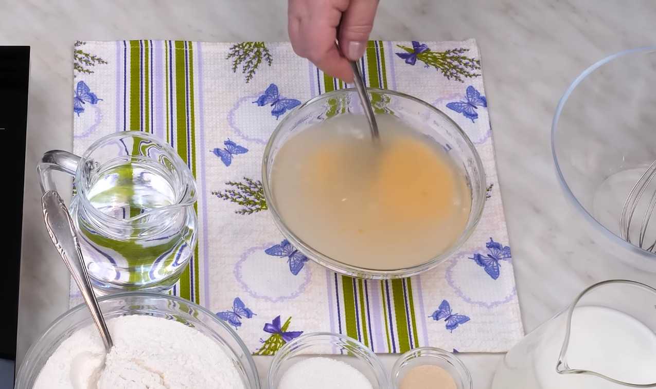 Crêpes au millet - Étape 1