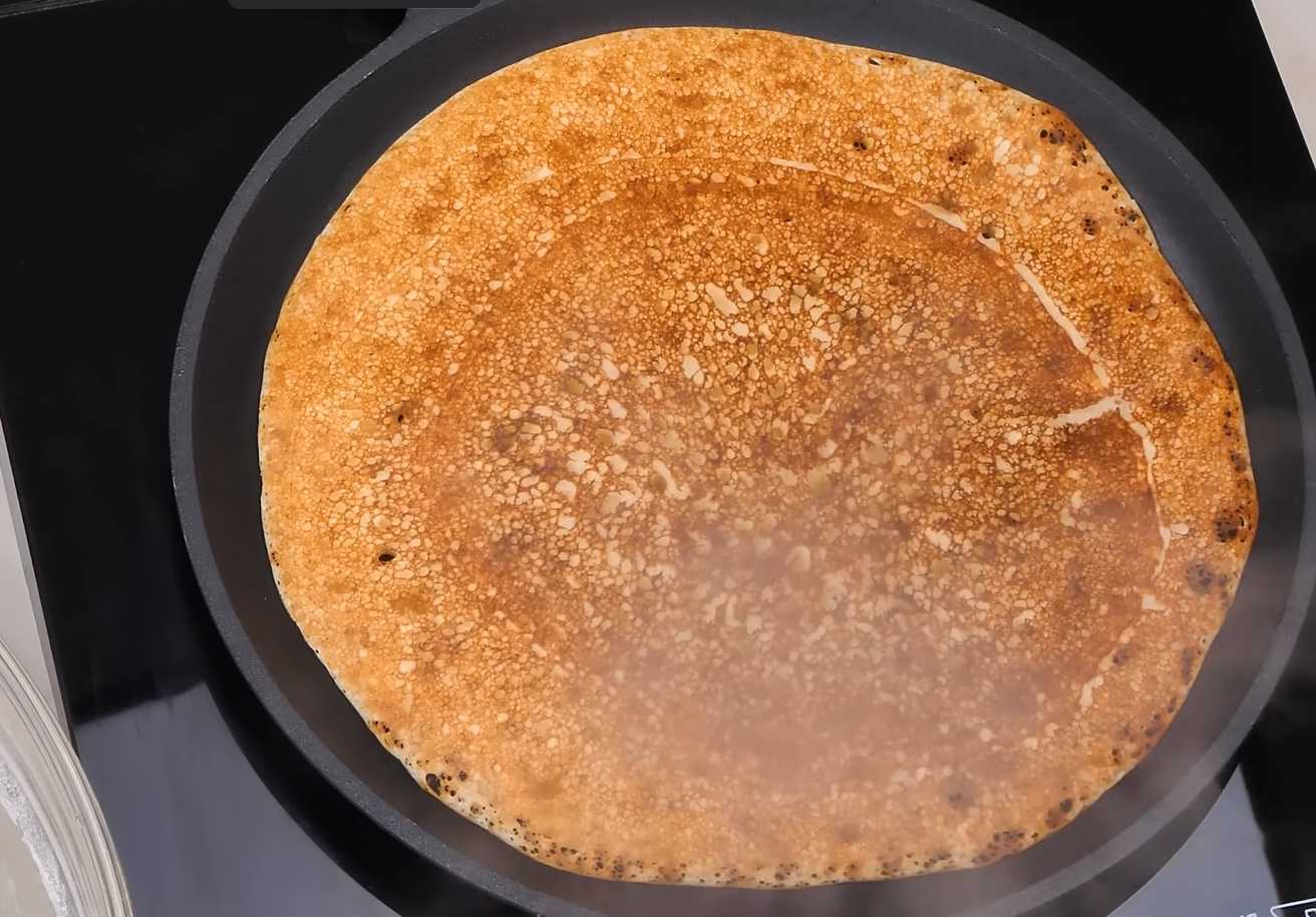 Crêpes au millet - Étape 17