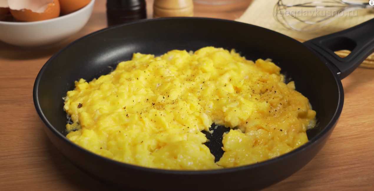 Œufs brouillés - Étape 4