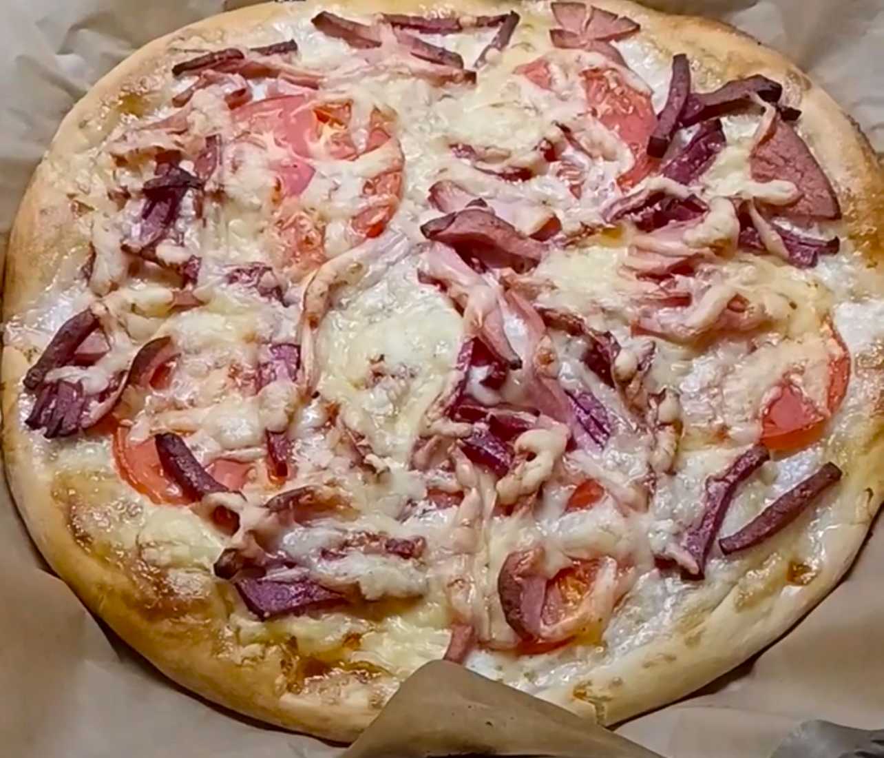 Pâte à pizza en machine à pain - Étape 9