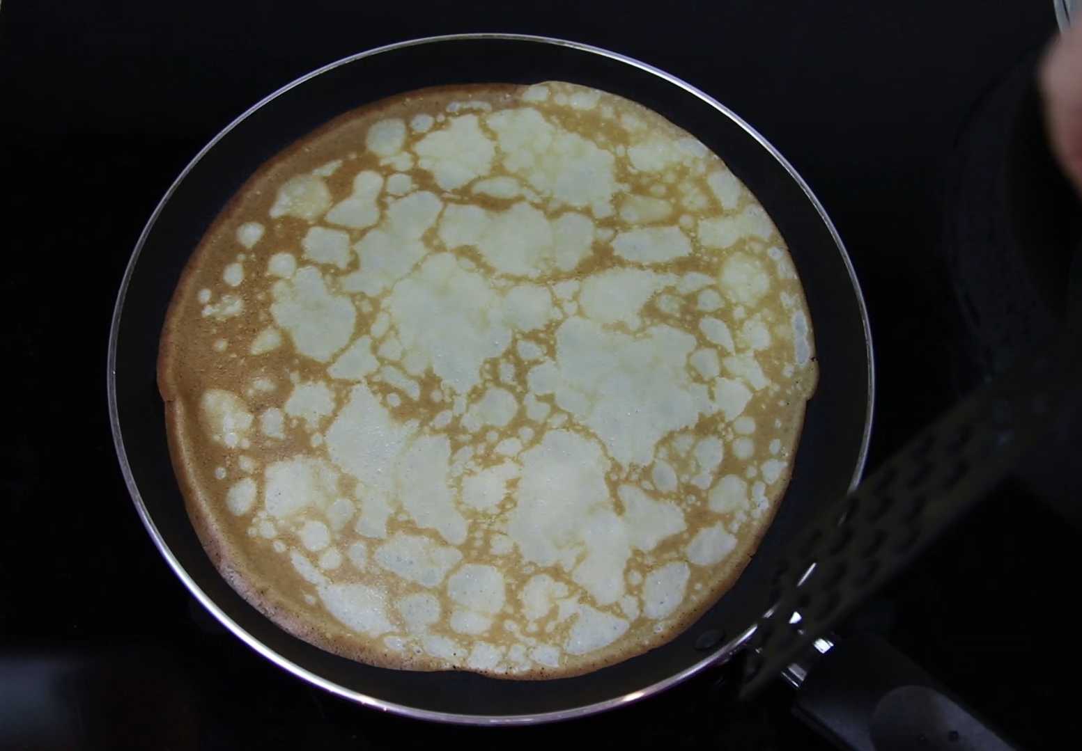 Crêpes au riz et aux œufs - Étape 13