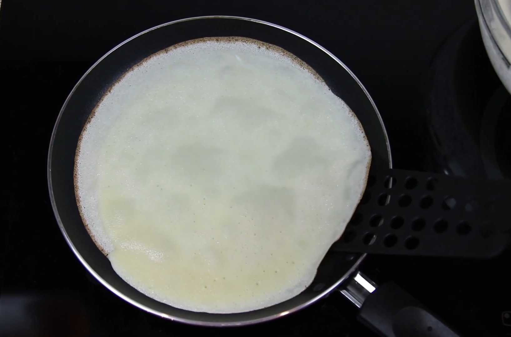 Crêpes au riz et aux œufs - Étape 12