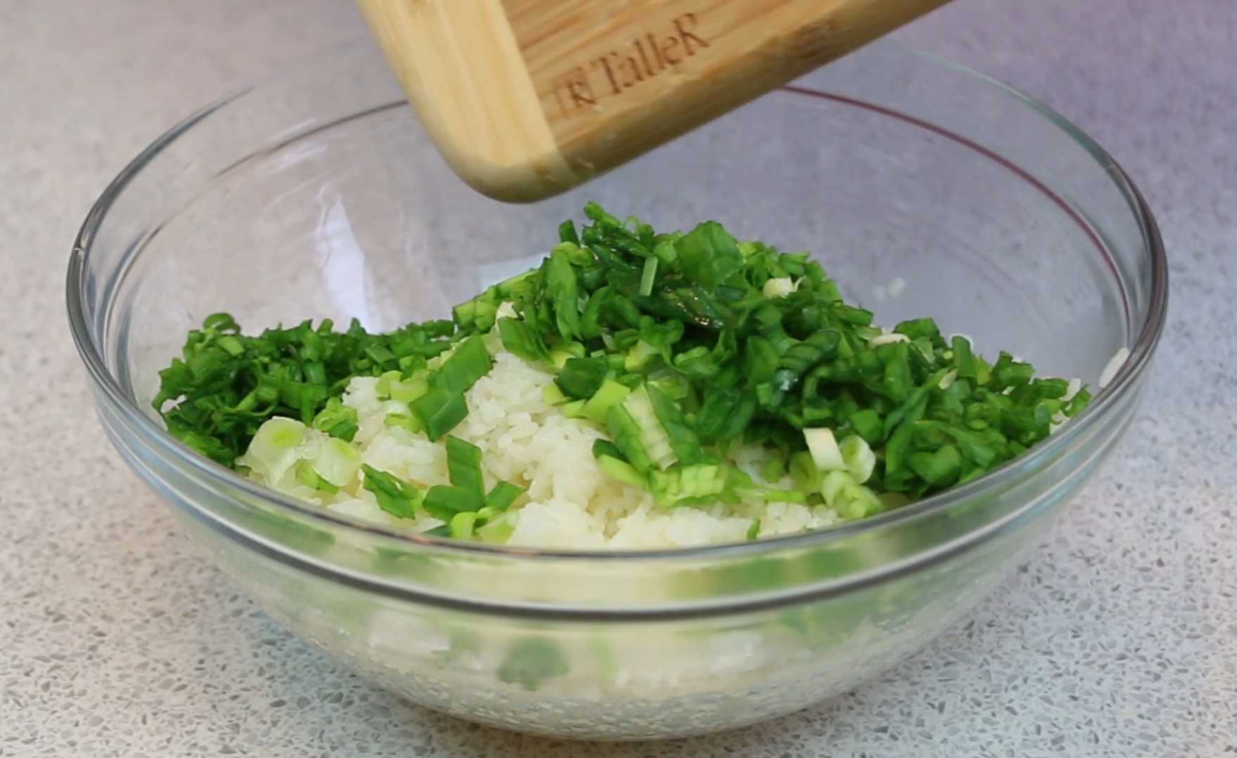 Crêpes au riz et aux œufs - Étape 6