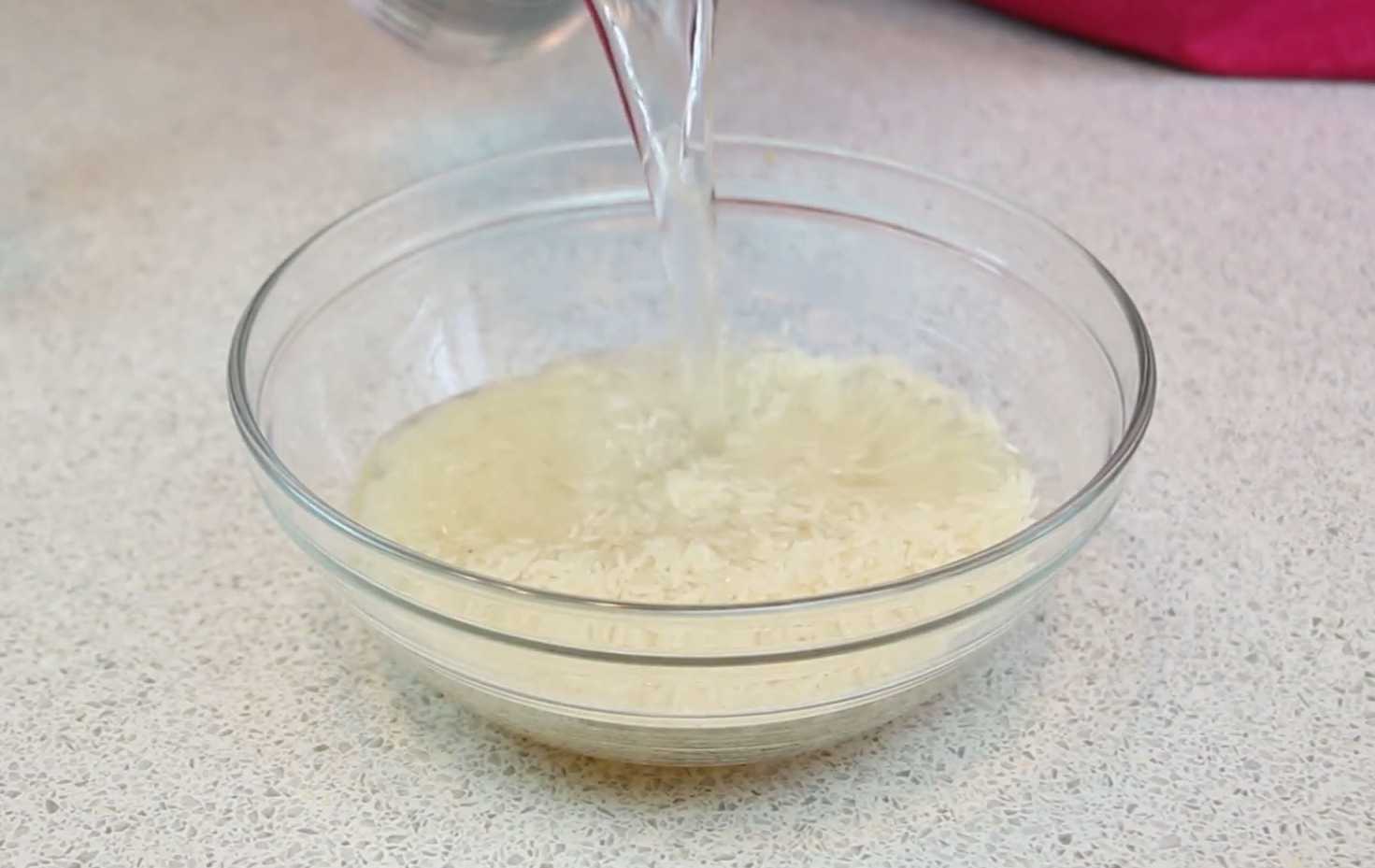 Crêpes au riz et aux œufs - Étape 1