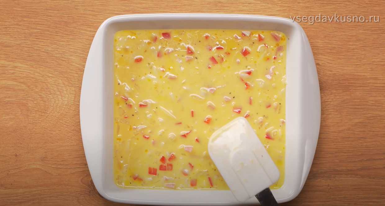 Omelette Denver - Étape 4