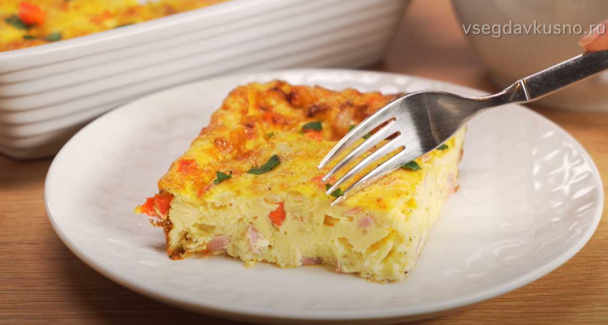 Omelette Denver - Étape 6